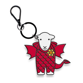 Welsh Herdy Keyring