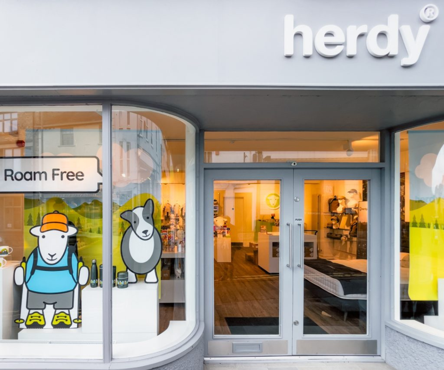 The Herdy store in Kendal, shop front